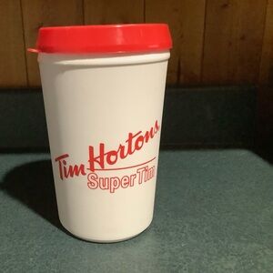 Vintage Tim Hortons Super Tim Travel Mug.  Brand new, never used.